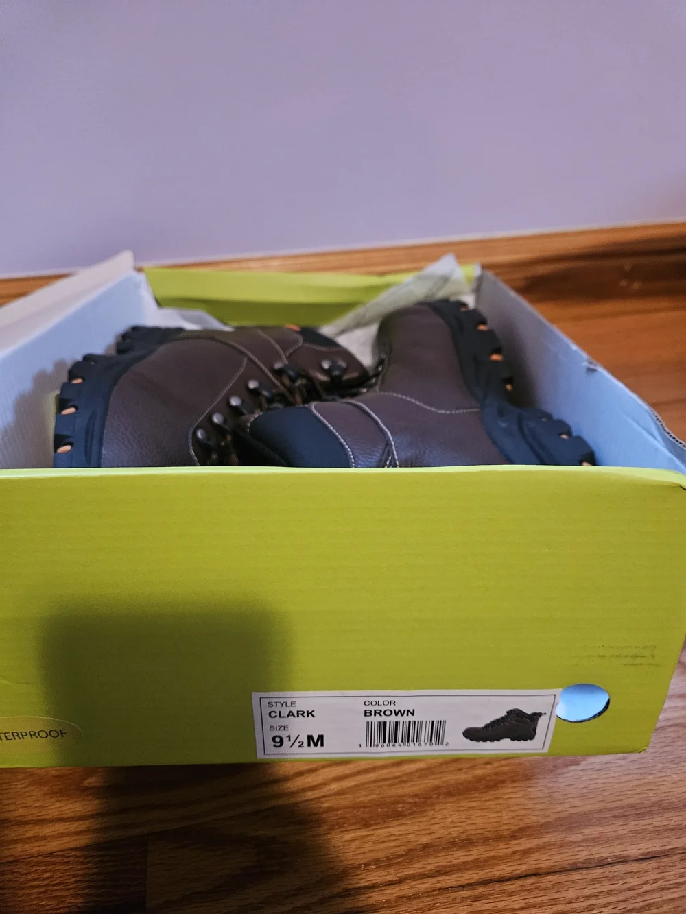 Eddie Bauer Brown Clarks's Men Hiking Boots